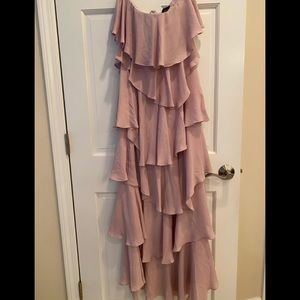 Beautiful dusty rose maxi dress